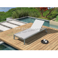 Aluminum leisure outdoor furniture sun lounger